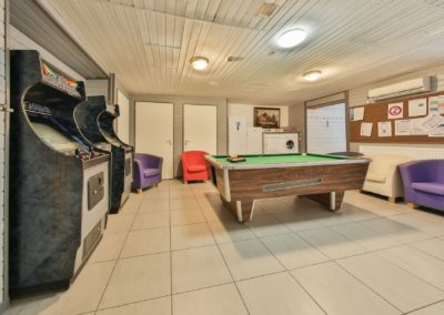 Salle de billard gite Gentiane