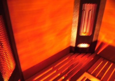 Sauna infrarouge du gîte de groupe Gentiane